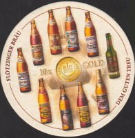 Beer coaster flotzinger-brau-24-zadek