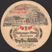Beer coaster flotzinger-brau-28