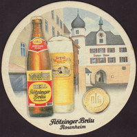 Beer coaster flotzinger-brau-6-zadek