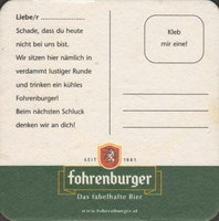 Beer coaster fohrenburger-13-zadek