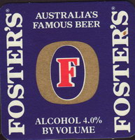 Pivní tácek fosters-101