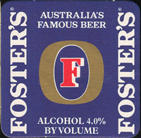 Beer coaster fosters-11