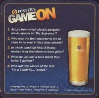 Beer coaster fosters-118-zadek-small