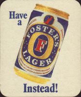 Beer coaster fosters-121
