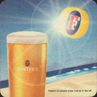 Beer coaster fosters-131