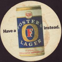 Beer coaster fosters-143