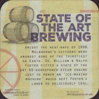 Beer coaster fosters-157-zadek-small