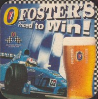 Beer coaster fosters-173-zadek