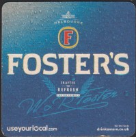 Beer coaster fosters-174