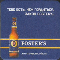 Beer coaster fosters-26