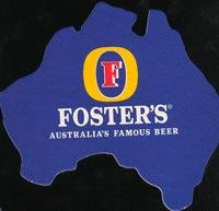 Beer coaster fosters-3-oboje