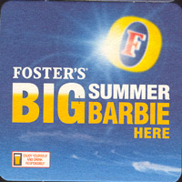 Beer coaster fosters-37