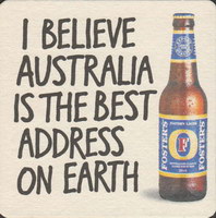 Beer coaster fosters-69