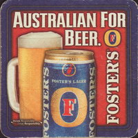 Beer coaster fosters-89