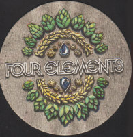 Beer coaster four-elements-1