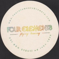 Pivní tácek four-elements-2-zadek