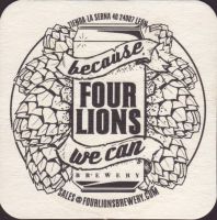 Beer coaster four-lions-3-zadek-small