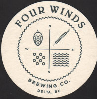 Beer coaster four-winds-1-zadek