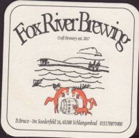 Beer coaster fox-river-1