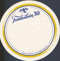 Beer coaster frankenheim-1-zadek