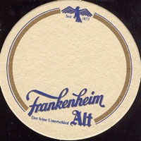 Beer coaster frankenheim-3