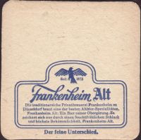 Beer coaster frankenheim-37-zadek