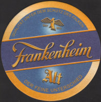 Pivní tácek frankenheim-39