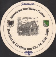 Beer coaster frankenheim-40-zadek