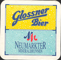 Beer coaster franz-xaver-glossner-1