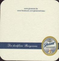 Beer coaster franz-xaver-glossner-11-zadek