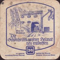 Beer coaster franz-xaver-glossner-13-zadek