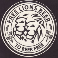 Beer coaster free-lions-1-oboje
