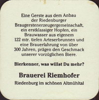 Beer coaster friedrich-riemhofer-1-zadek