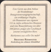 Beer coaster friedrich-riemhofer-3-zadek
