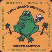 Beer coaster frog-island-1