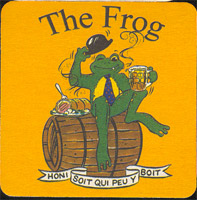 Beer coaster frog-pubs-1