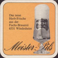 Beer coaster fuchs-3-zadek