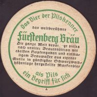 Pivní tácek furstlich-furstenbergische-102-zadek-small
