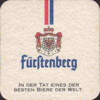 Beer coaster furstlich-furstenbergische-107