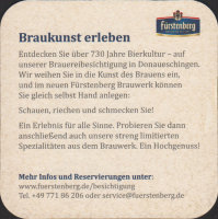 Beer coaster furstlich-furstenbergische-109-zadek