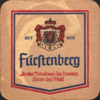 Beer coaster furstlich-furstenbergische-128