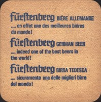 Beer coaster furstlich-furstenbergische-128-zadek