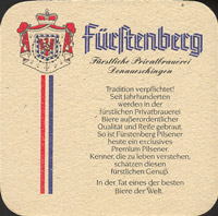 Pivní tácek furstlich-furstenbergische-14-zadek