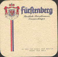 Beer coaster furstlich-furstenbergische-14