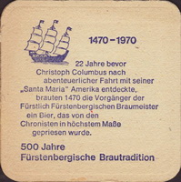 Pivní tácek furstlich-furstenbergische-33-zadek