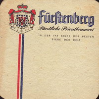 Beer coaster furstlich-furstenbergische-48