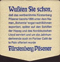 Pivní tácek furstlich-furstenbergische-55-zadek