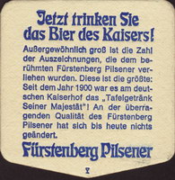 Pivní tácek furstlich-furstenbergische-56-zadek