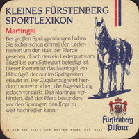 Beer coaster furstlich-furstenbergische-63-zadek