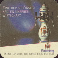 Pivní tácek furstlich-furstenbergische-67-zadek